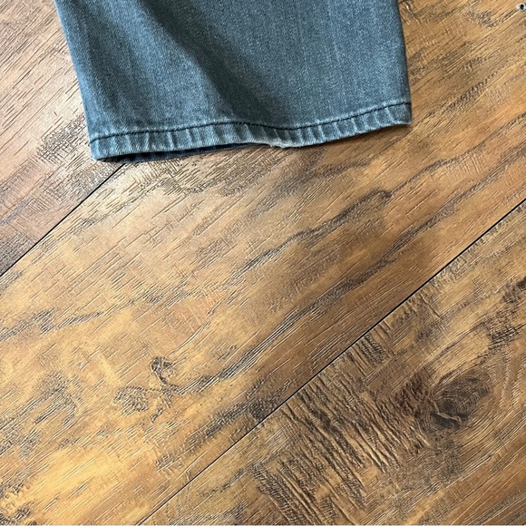 Lee slim fit dark gray denim jeans tapered ankle pockets relaxed mid rise 36/30 - Picture 11 of 16